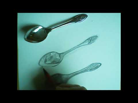 Video: Hoe Teken Je Een Lepel?