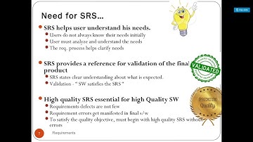 V sem SE 2.1.1 Software Requirement specification by Mrs. Harshitha K