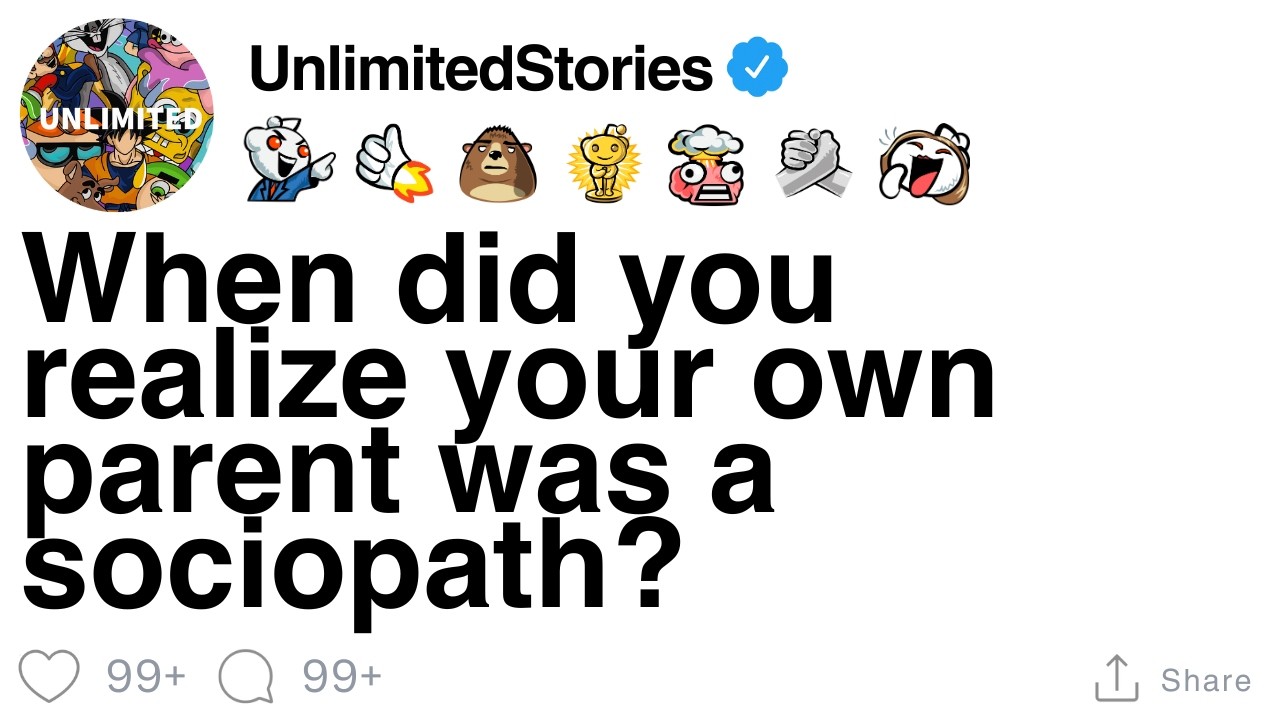 Когда вы поняли, что ваш родитель — социопат? [ПОЛНАЯ ИСТОРИЯ]