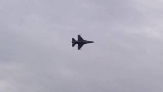 Hellenic air force F-16 DEMO TEAM LOW PASS
