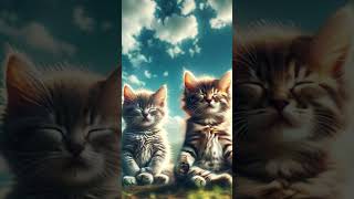 Meditate with Kitten #kitten #cat #pets #meditation