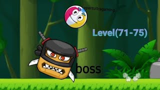 🔴Bounce Ball Adventure - Gameplay #4 Level 71-75+ bosses (Android)|xpertultragaming screenshot 4