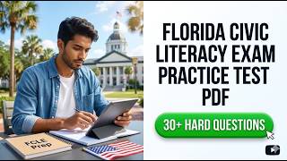 Florida Civic Literacy Exam 2026 Master Review: Essential FCLE Practice Test Questions PDF