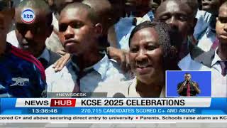 Sunshine Secondary School celebrates their KCSE 2025 results