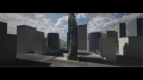 Building Flythrough - Single Camera Move