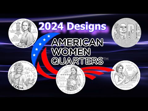 Us Mint Announces Designs For 2024 American Women Quarter Dollars Coins