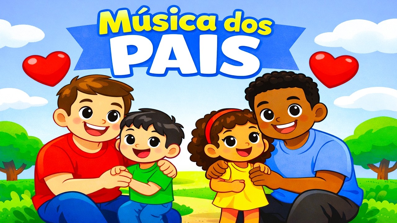 MEU PAI CONSTRÓI COMIGO! - Música Infantil Sobre Amor, Coragem e Presença