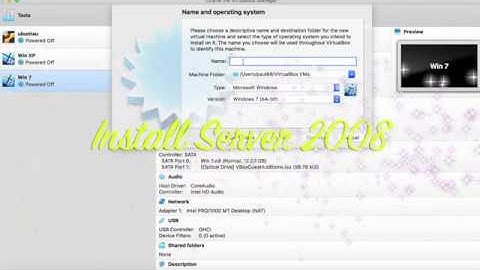 QIT2020_6 Windows Server 2008 install on VitualBox