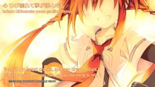 Video thumbnail of "Mousou Katharsis (Lyrics - Translation) (Neptunia VII - Heart Dimension OP)"