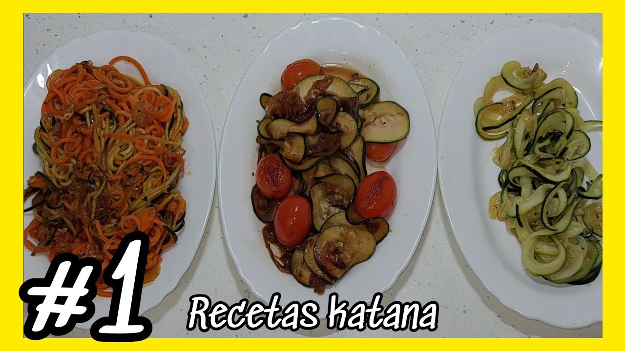 ESPIRILIZADOR DE VERDURAS, 😋 3 Recetas con calabacin #cecotec #verduras  #comida 