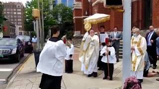 St  Paul&#39;s Catholic Church Eucharistic Procession For Peace