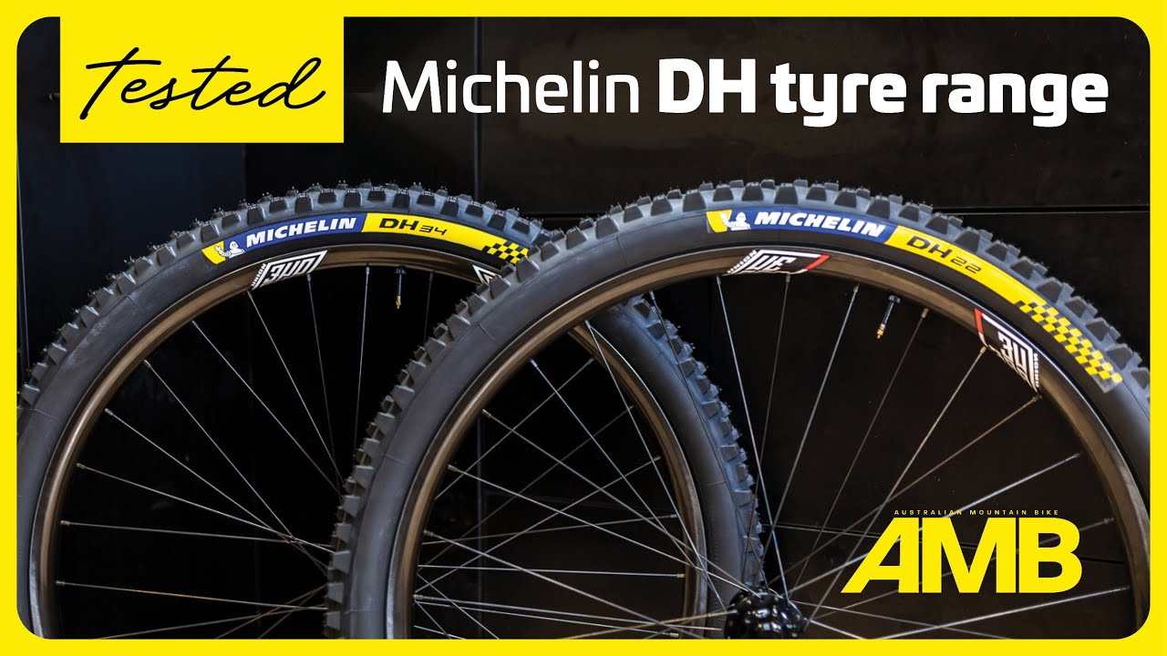 TESTED: Michelin Downhill Tyres - AMB rides the DH22, DH34 and DH34 Bike  Park - YouTube