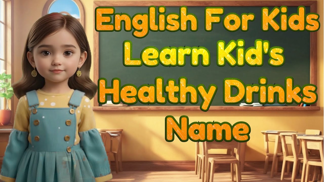 Learn Healthy Drinks Names For Kids english kids kidsvideo arabic-animal-names-for-kids
