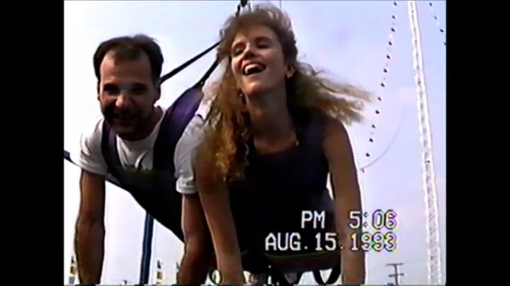 Missy and Mike Bungee Jump 1993 HQ