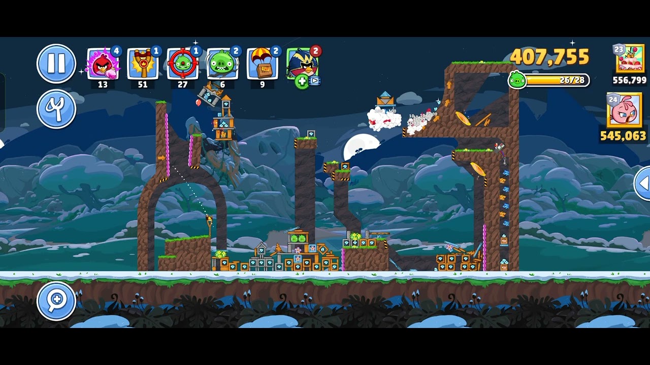 LEVEL 9 TOURNAMENT1688 NO POWER THREE STAR ANGFRIENDSRY BIRDS