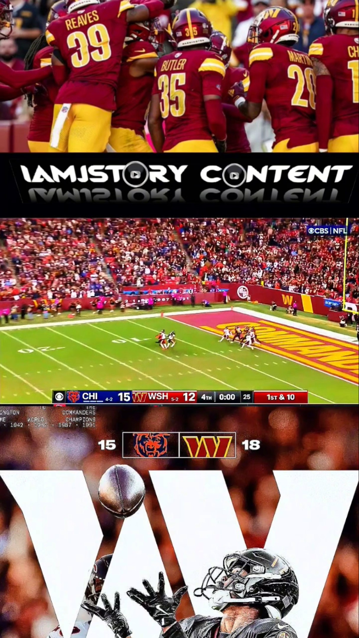 PLAY OF THE YEAR BY JAYDEN DANIELS? ROOKIE? #nfl #commanders #washington #hailmary