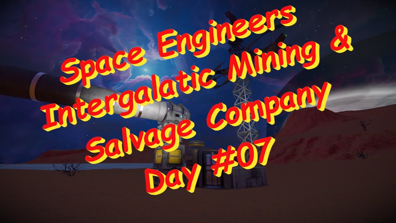 Space Engineers – Season 2 – Day # 7 Planet 26 – More Power and Stone ...