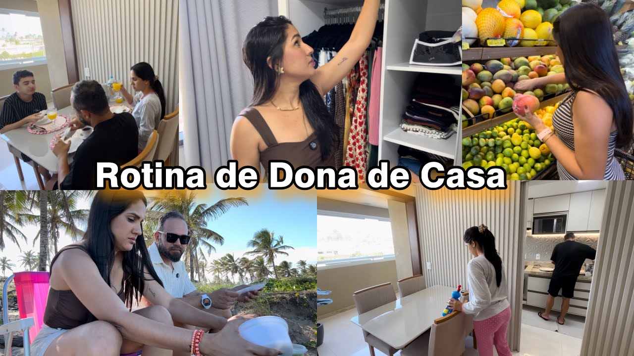 Nossa Rotina - FAXINEI E ORGANIZEI - Dias no Ap FIZEMOS ALGO DIFERENTE - Comprinhas e muito +♥️