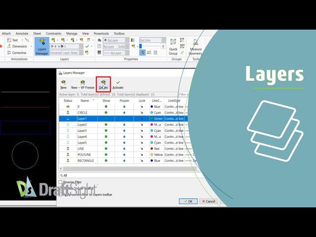 Delete Unused Layer(s)