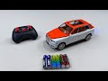 Unboxing RC two-tier bus,Spiderman car, RC simulation Rolls-Royce,RC multi-function spray racing car