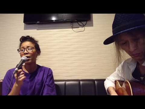 automatic~カラオケ店でぽんきちのギターアレンジ伴奏でヒミコが歌う宇多田ヒカル