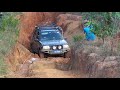 Modified Suzuki Grand Vitara 4x4 offroad tough tracks @ Glasshouse Mountains