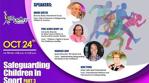 Webinar Part 3 || Creating a Safe Space: Safeguarding our Children in Sport