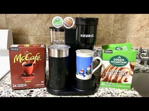 Keurig K-Café Essentials Single Serve Coffee, Cappuccino & Latte