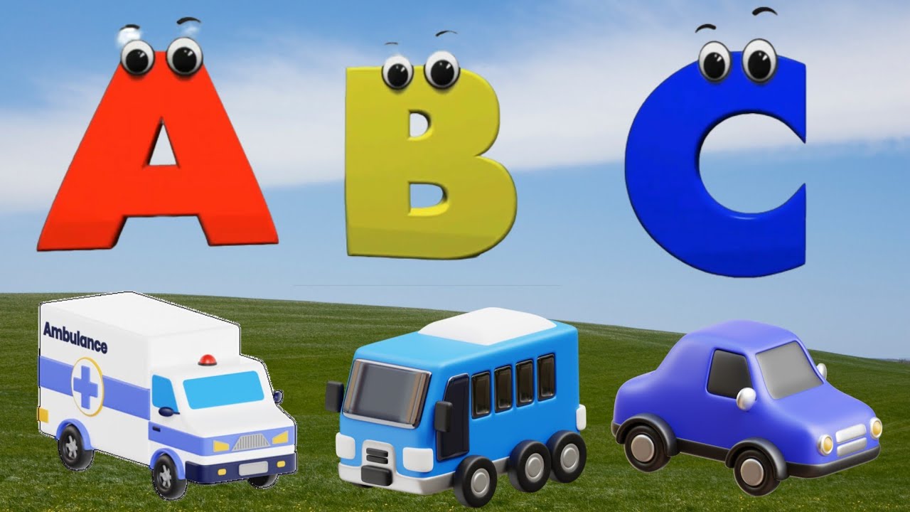 ABC Song Phonics, Transportation Song, ABC Song, Alphabet Educational ...