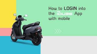 Explore the TVS iQube App- How to login into the TVS iQube App with a mobile phone screenshot 3
