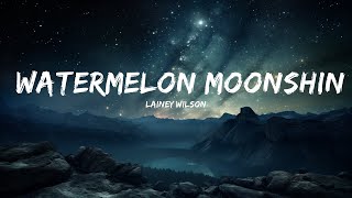 Lainey Wilson - Watermelon Moonshine (Lyrics)  | 15p Lyrics/Letra