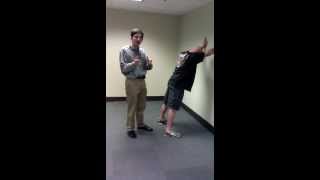 Oklahoma Security Guard Demonstrates Proper Suspect Search Techniques