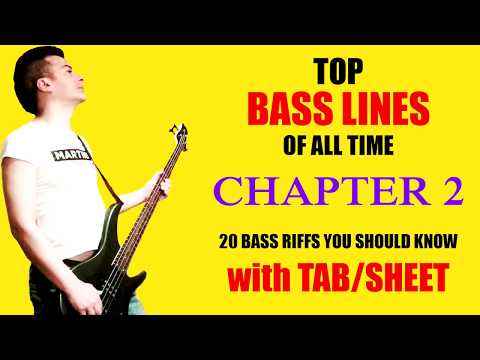 top-20-amazing-bass-lines-of-all-time---chapter-2---with-tab-/-sheet