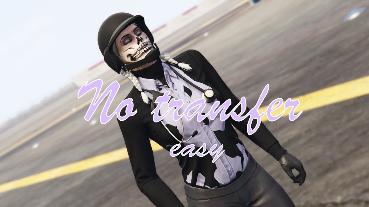 GTA 5 ONLINE, Female Outfit, Turtleneck With Shirt Ripped, Stethoscope