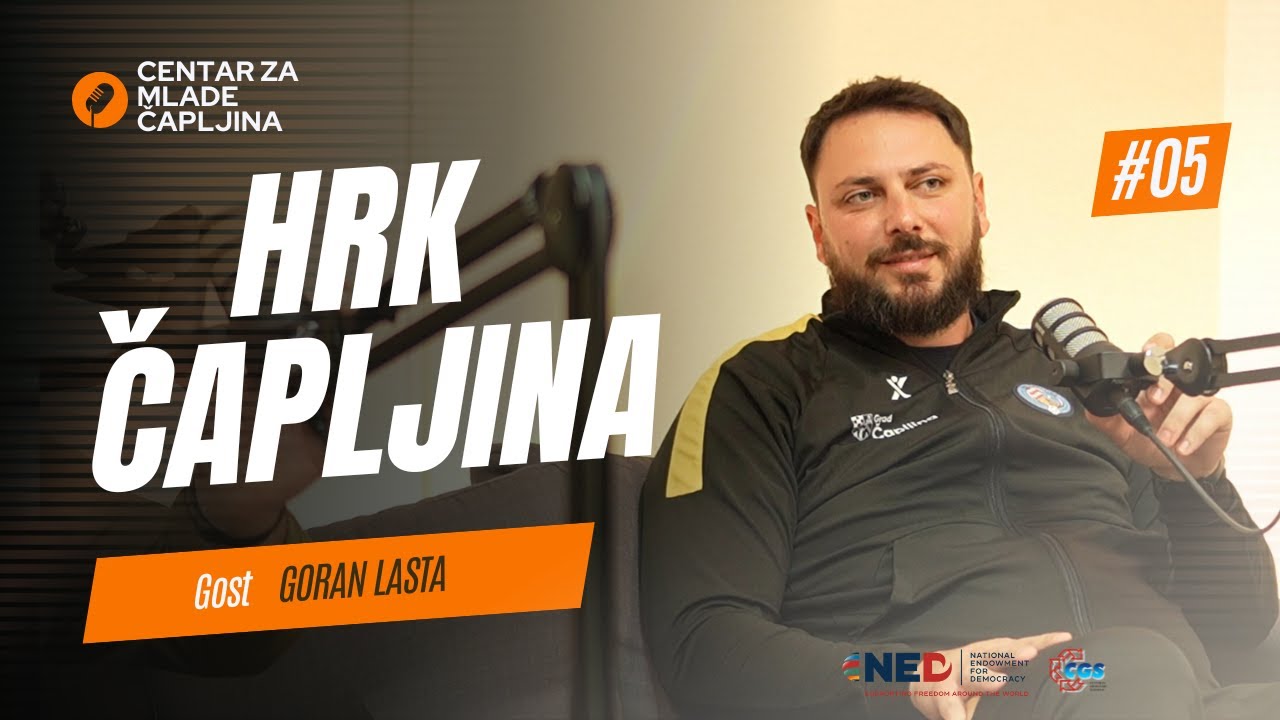 Podcast GLAS MLADIH ČAPLJINE: Gost Goran Lasta EP5