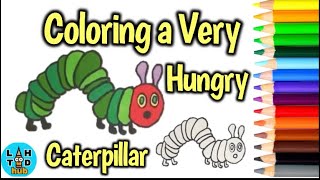 Coloring In A Very Hungry Caterpillar