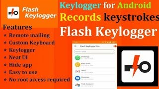 How to show type letters in flash key logger App in android phones screenshot 5