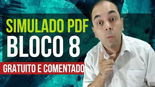 SIMULADO GRATUITO BLOCO 8 👉 SUPER REVISÃO PRE PROVA    CONCURSO CNU 2024