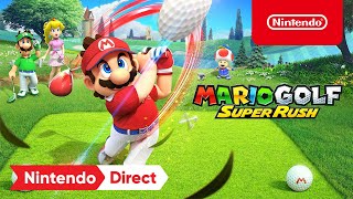Video thumbnail of the trailer for Mario Golf: Super Rush