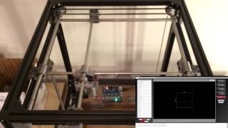 3D Printer - Eustathios (Ingentis Clone) TinyG XY Axis Move Test