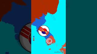 Japanese Invasion Of Korea 1910 Countryballs Animation
