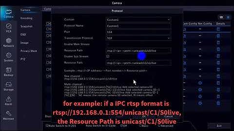 How to Add the Third IPC by RTSP Protocol