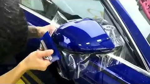TPU PPF Side Mirror Installation