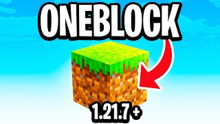 How To Install One Block Sky Block Map for Minecraft 1.21.7 - Download & Play