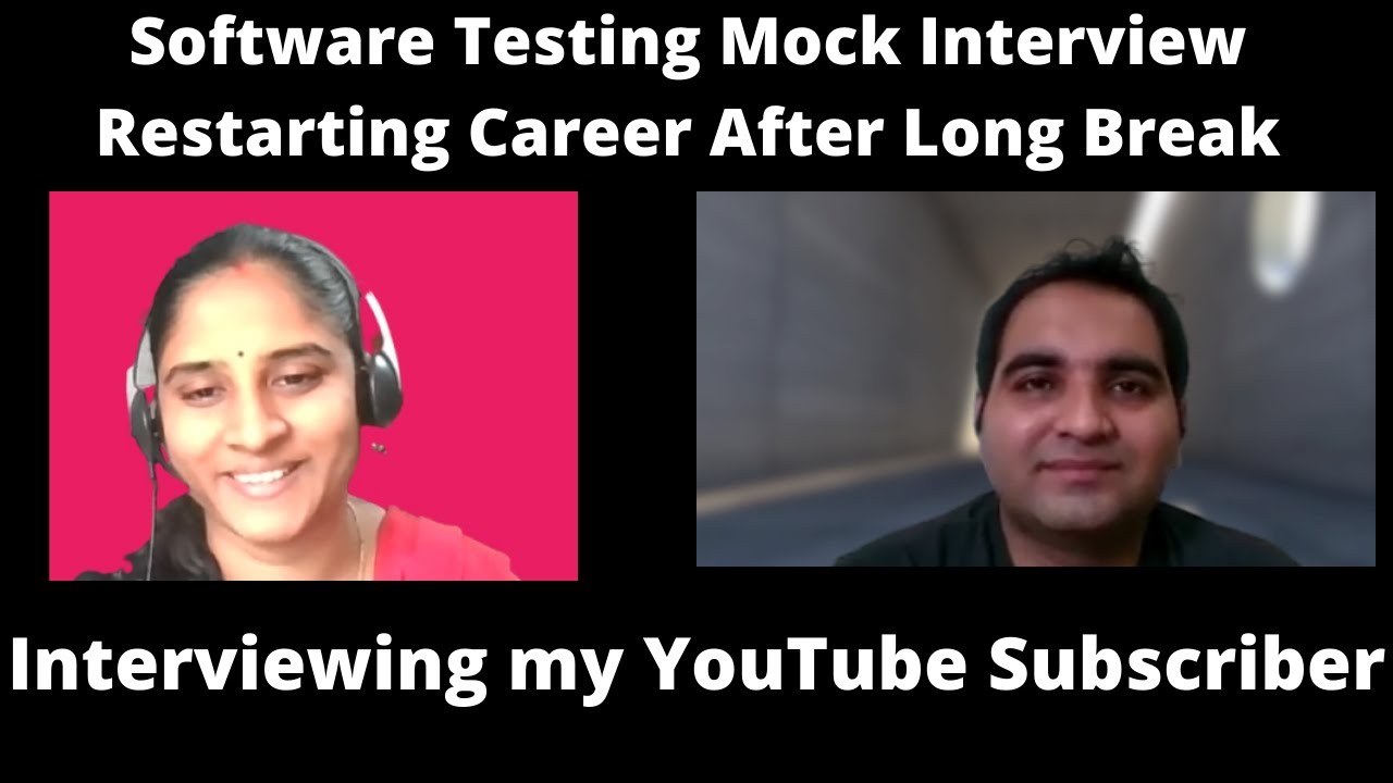 Software Testing Interview For Experienced| Testing Mock Interview| 2 ...