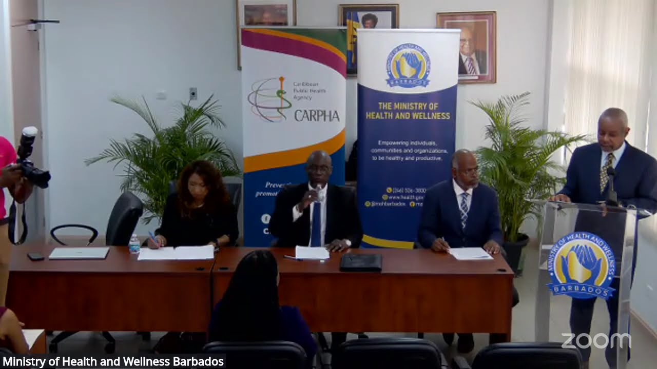 Media Launch of the CARPHA Health Research Conference