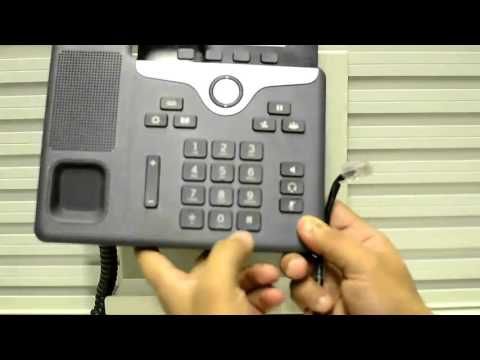 Videó: A Cisco Telefon Beállítása