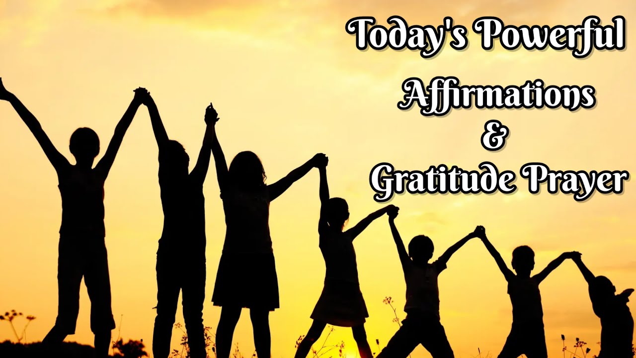 Today's Powerful Affirmation & Gratitude: 10 January: For Perfect health for myself & family
