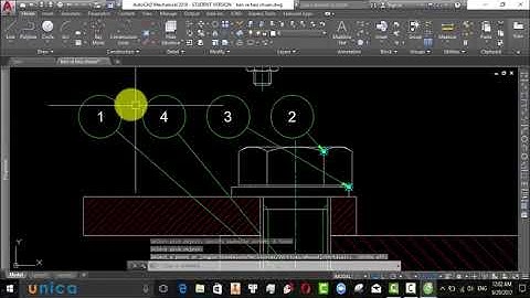 048 Đánh số thứ tự tự động trong Autocad Mechanical
