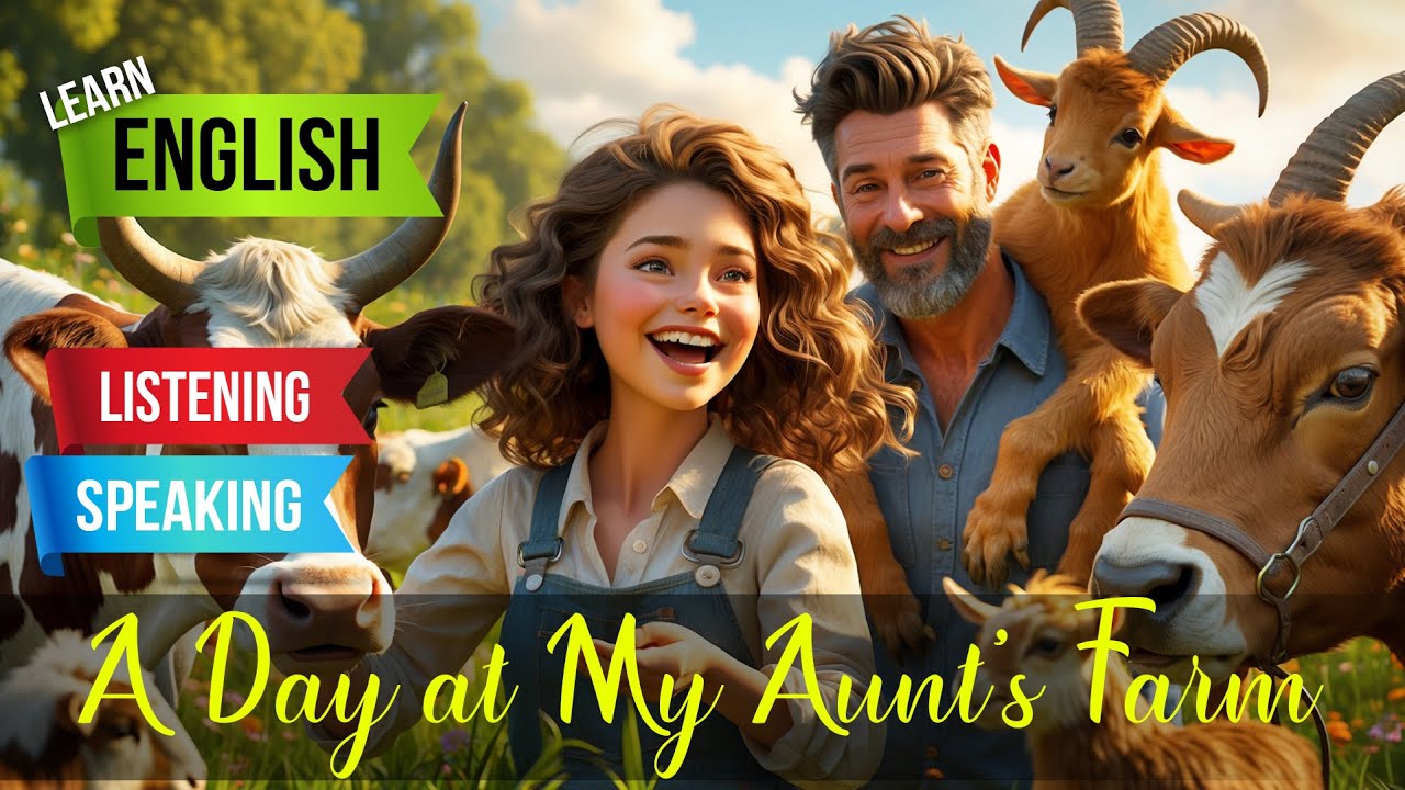 День на ферме моей тёти | Развитие навыков аудирования и говорения на английском языке | Экскурси...